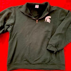 Michigan State Sparty Pullover Sweatshirt MSU